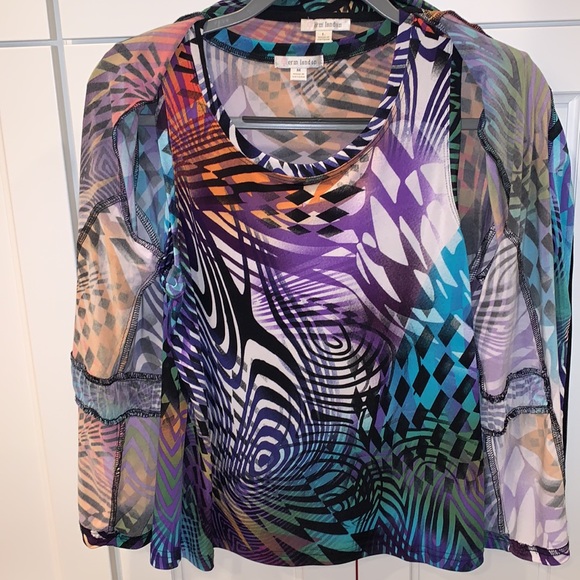 Erin London twinset with bling M L - Picture 2 of 6